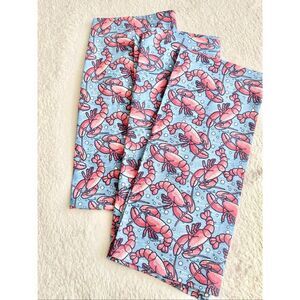 Vineyard Vines Target Kitchen Towels - swimming Lobsters - set of 3